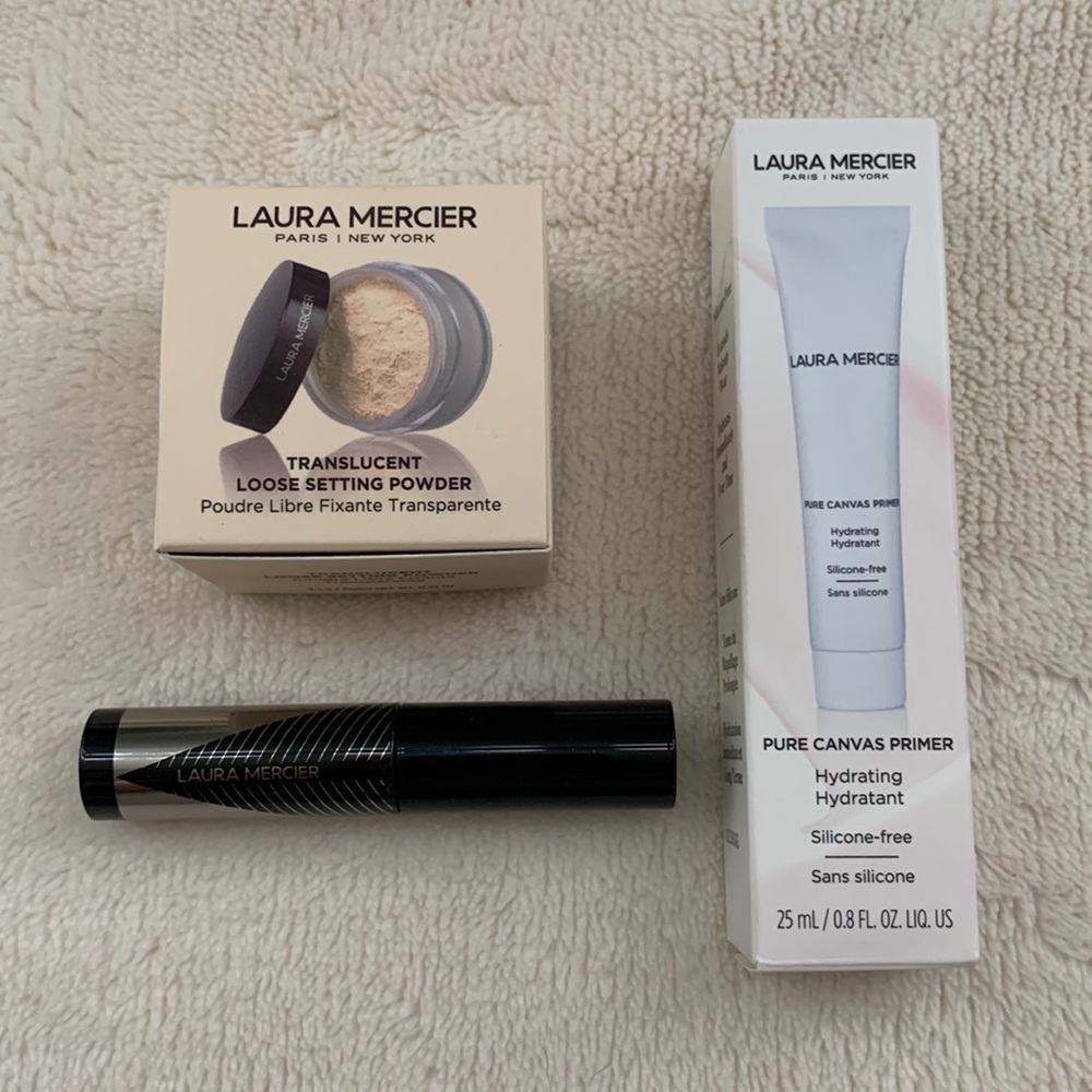 Bundle Laura Mercier Primer, Powder and Mascara